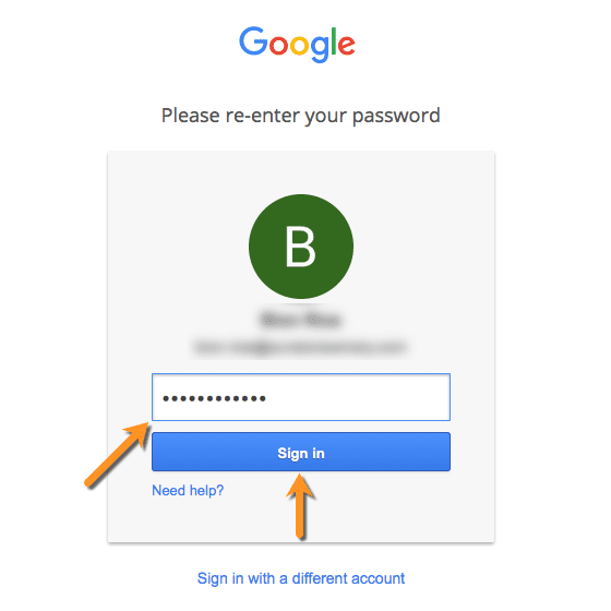 reenter_google_password_tut